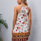 Sleeveless Floral Print Short Cami Dress
