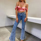 Pink Crop Bardot Off Shoulder Sleeveless Slim Fit Satin Top