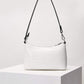 Croc Embossed Pu Leather Baguette Bag
