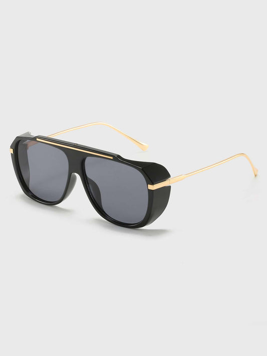 Aviator Flat Top UV Protected Sunglasses