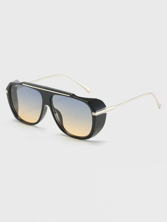 Aviator Flat Top UV Protected Sunglasses