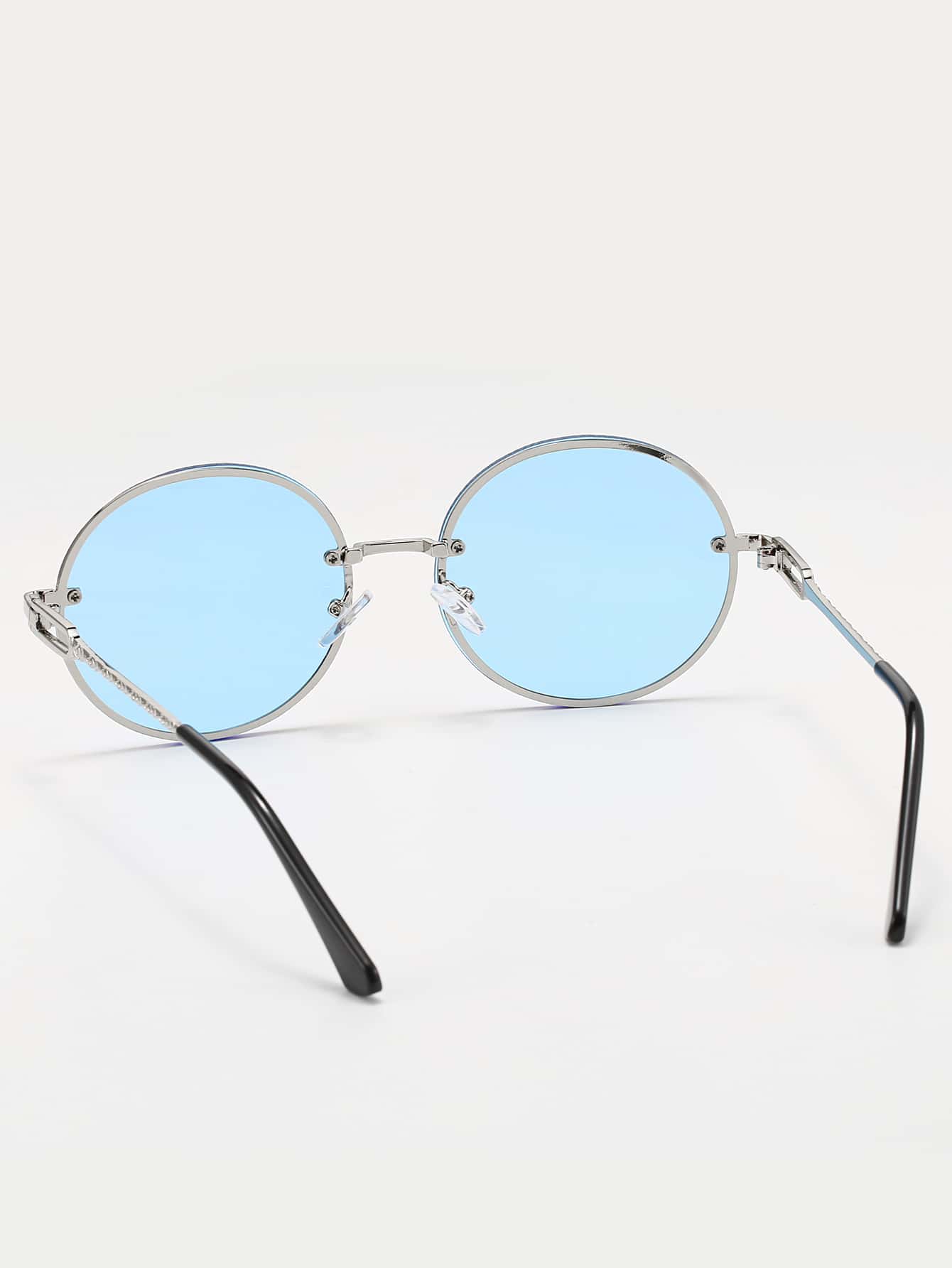 Round Frame UV Protected Sunglasses