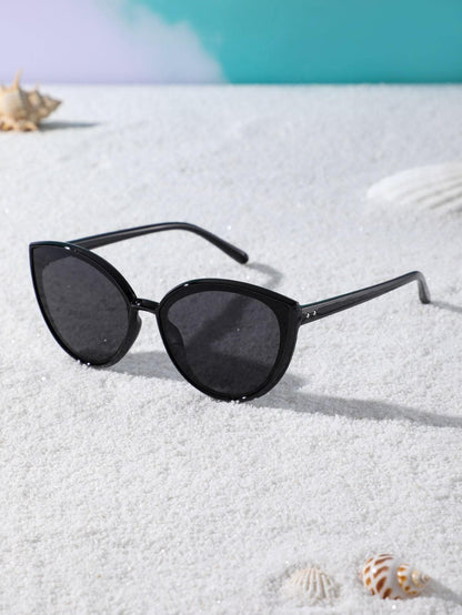 Tinted Lens Cat Eye Sunglasses