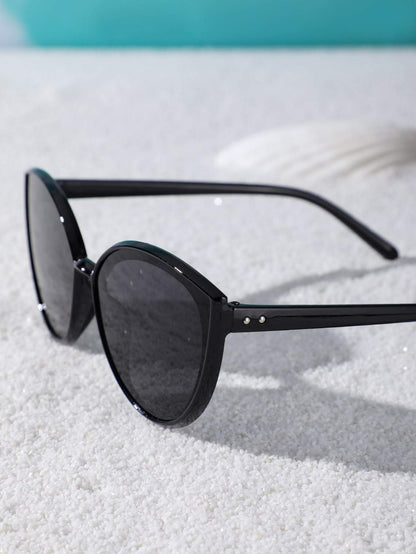 Tinted Lens Cat Eye Sunglasses