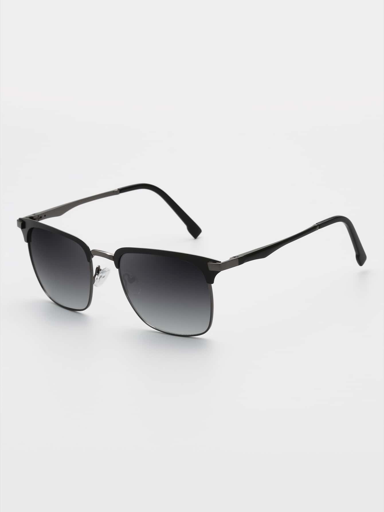 Metal Frame UV Protected Sunglasses
