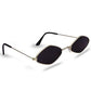 Diamond Shape Black UV Protected Cat Eye Women Sunglasses