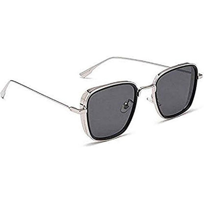 Black Square Metal Body Kabir Singh Sunglasses