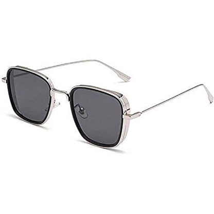 Black Square Metal Body Kabir Singh Sunglasses