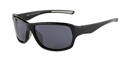 Black Polarized Sports Unisex Sunglasses
