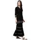 Black A line Salwar Suit Set by Bhama Couture