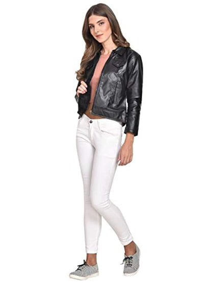 Slim Fit Leather Jacket