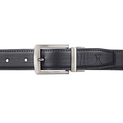 PU-Leather Formal Black/Brown Belt For Men