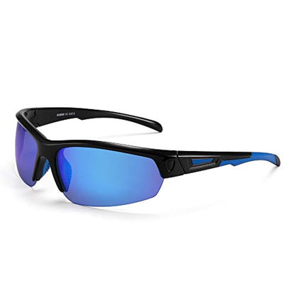 Polarized Sprots Wrap Around Sunglasses for Cycling Fishing Driving