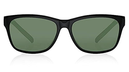 Smoke Grey/Black UV protected Square Sunglasses