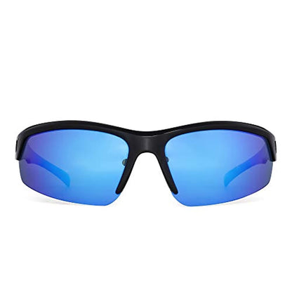 Polarized Sprots Wrap Around Sunglasses for Cycling Fishing Driving