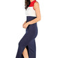 Ankle Length Side Cut Slim Fit Maxi Dress.