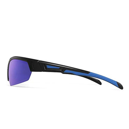 Polarized Sprots Wrap Around Sunglasses for Cycling Fishing Driving