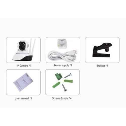 Double Antenna Night Vision Motion Detection HD CCTV Wi-Fi Camera