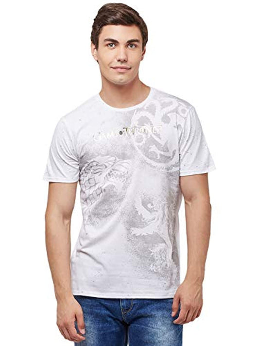 Men's Regular fit Short Sleeve Printed T-Shirt