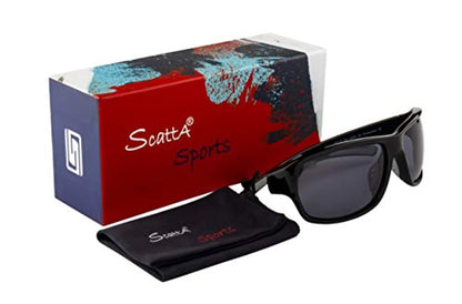 Black Polarized Sports Unisex Sunglasses