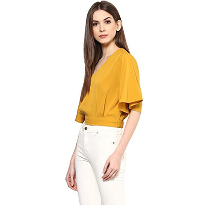 Women's Plain Regular Fit Top