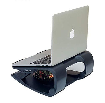 LED Cooling Fan Pad Stand for 12 to 15.6 Inch Notebooks with Adjustable Height