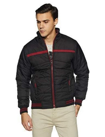 Nylon Long Sleeve Quilted Jacket