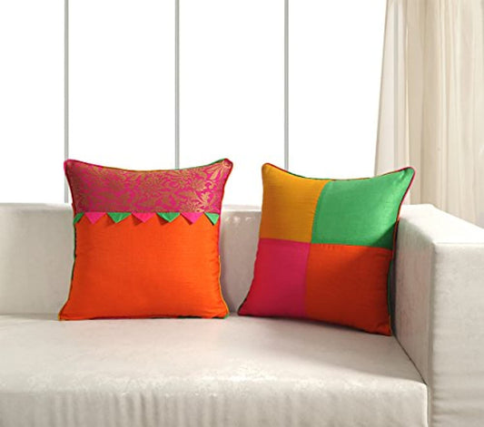 Assorted Brocket Cushion Cover Set of 5