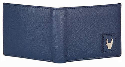 Blue Leather Wallet