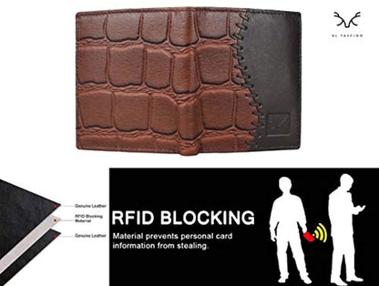 Stylish RFID Protected Genuine Leather Wallet