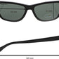 Smoke Grey/Black UV protected Square Sunglasses