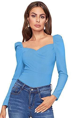 Collarless Long Sleeve Slim Fit Top