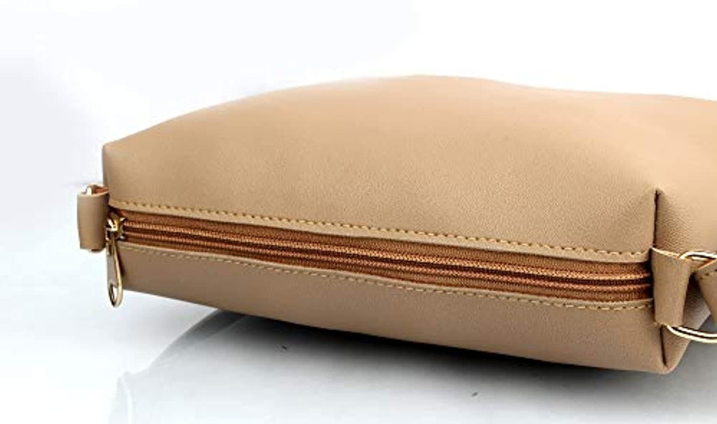Women's PU Leather Handbag Combo