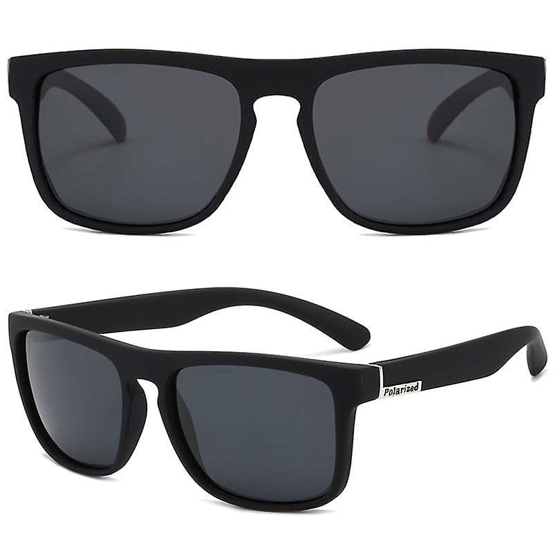 Occasus | Black Retro Squared Polarized Sunglasses | In stock! | Otsu