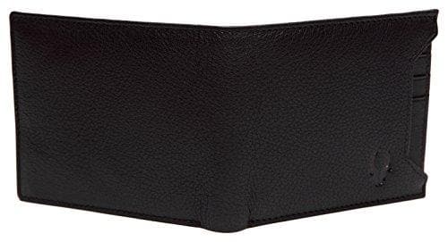 Black Genuine Leather Wallet Purse