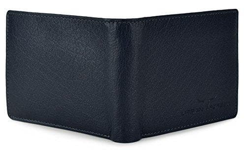 Dark Blue Leather Wallet