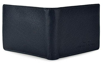 Dark Blue Leather Wallet