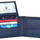 Blue Leather Wallet