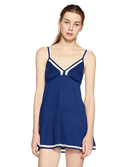 Sleeveless Adjustable Straps V-Neck Sleepwear