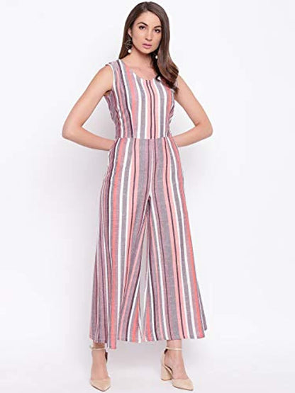 Sleeveless Rayon Jumpsuit