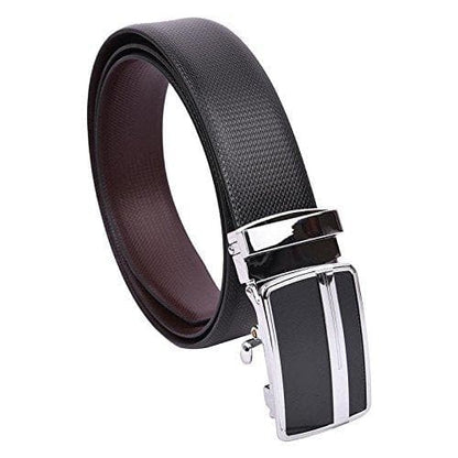 Premium Reversible Leather 35MM Auto Lock Buckle Belt