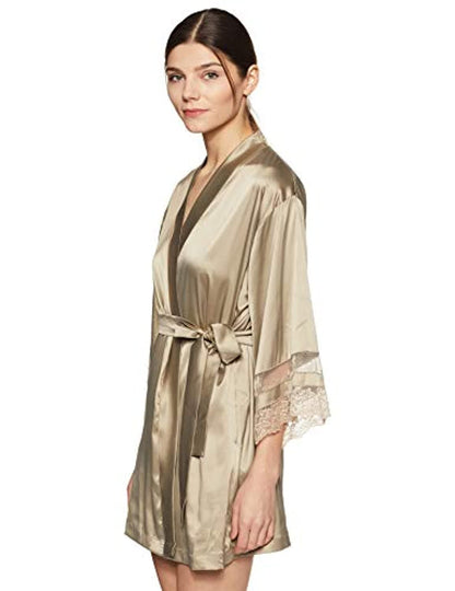 Three Fourth Sleeve Loungewear Robe Sleepwear