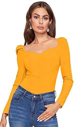 Collarless Long Sleeve Slim Fit Top