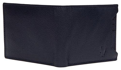 Blue Leather Wallet