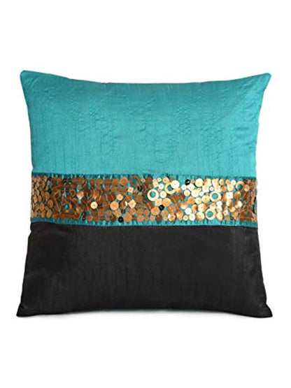 Square Cushion Cover, 16 X 16-inch (Multicolour)