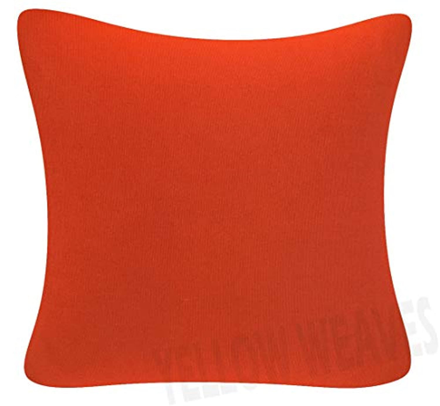 Cotton Canvas Decorative Cushion Covers 16 X 16 Inches Set of 5 & 3, Multi Colour