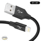 Nylon Braided USB Data Sync & Charging Cable for iPhones, iPad Air, iPad Mini, iPod Nano and iPod Touch