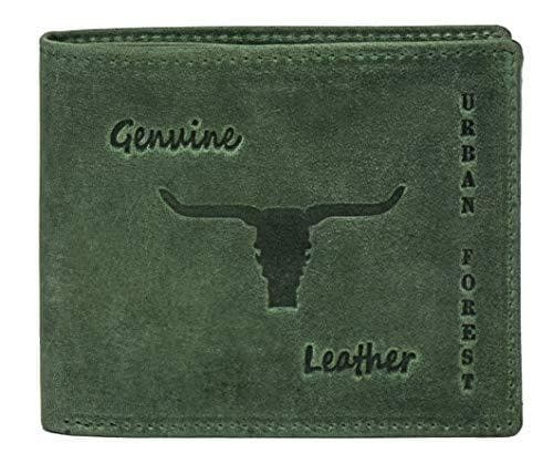 Carter Grey Leather Wallet and Belt Combo Gift Set