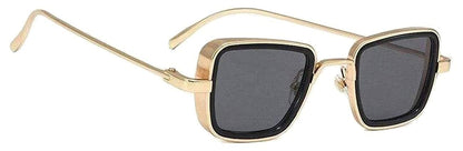 Unisex Square Metal Body Sunglass