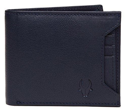 Blue Leather Wallet